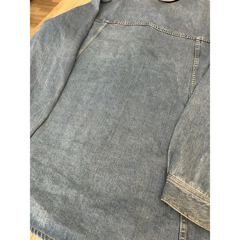 Karl Kani Shirt Vintage Denim 2Pac 90’s Hip Hop Made In USA Size XL